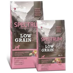 Spectrum Kuzu Etli ve Yaban Mersinli Orta ve Büyük Irk Düşük Tahıllı 12 kg Yavru Köpek Maması