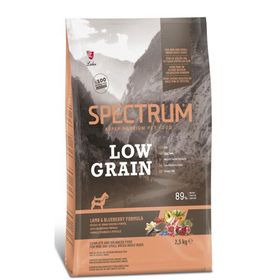 Spectrum Low Grain Kuzu Etli ve Yaban Mersinli 2,5 kg Mini ve Küçük Irk Yetişkin Köpek Maması