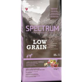 Spectrum Low Grain Kuzu Etli Yaban Mersinli 12 kg Yetişkin Köpek Maması