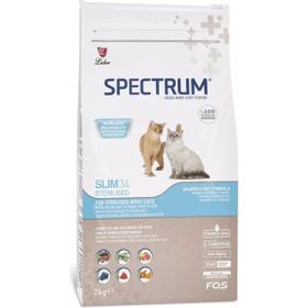 Spectrum SLIM34 2 Kg Somonlu ve Pirinçli Kısırlaştırılmış Kedi Maması