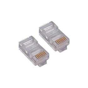 Speed SP-U100 D Cat6 100 Adet Yeni Nesil Delikli RJ45 Konnektör