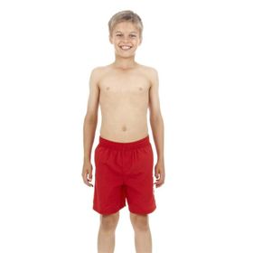 Speedo 8-013257718 Kırmızı Challenge 15 Çocuk Yüzme Şortu