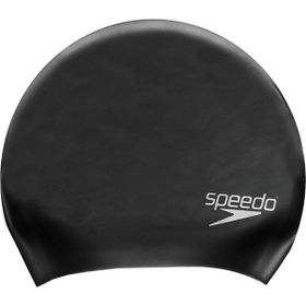 Speedo 8-061680001 LONG HAIR CAP AU Siyah Unisex Bone