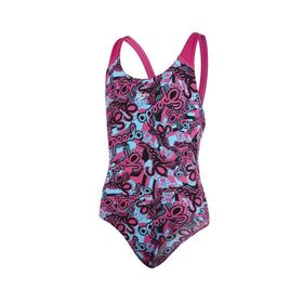Speedo 8-07386B483 Çok Renkli Kız Çocuk Mayosu