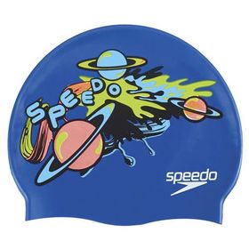 Speedo 8 08386A247 Slogan Prt Cap Ju Graphic Assorted Bone