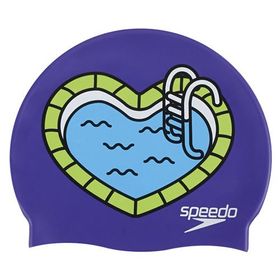 Speedo 8 08386A247 Slogan Prt Cap Ju Graphic Assorted Bone