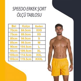Speedo 8-12433A369 Essential 16 Mavi Erkek Yüzücü Şort