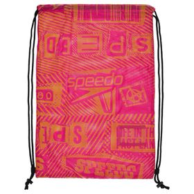 Speedo 8-12813G781 Printed Mesh Bag XU Yüzücü Çantası