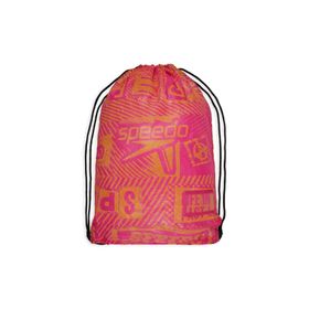 Speedo 8-12813G781 Printed Mesh Bag XU Yüzücü Çantası