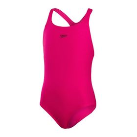 Speedo 8-13457B495 Pembe Eco End Medalist Kız Çocuk Yüzücü Mayosu