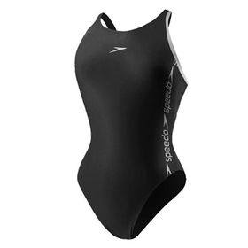 Speedo Siyah Superiority Msbk Jf Çocuk Yüzme Mayosu