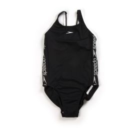 Speedo Siyah Superiority Msbk Jf Çocuk Yüzme Mayosu
