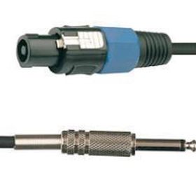 Spekon-6.3 mm 15 m Mono Hoparlör Kablosu