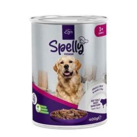 Spelly 400 gr Biftekli Yetişkin Köpek Yaş Mama