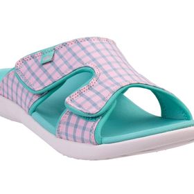 Spenco Comfort Slide Teal Pembe Kadın Sandalet
