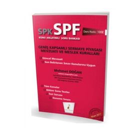 SPF Geniş Kapsamlı Sermaye Piyasası Mevzuatı ve Meslek Kuralları Soru Bankası - Adalet Hazar Şenol Babuşcu