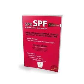 SPF Geniş Kapsamlı Sermaye Piyasası Mevzuatı ve Meslek Kuralları Soru Bankası - Adalet Hazar Şenol Babuşcu