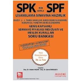 SPF Geniş Kapsamlı Sermaye Piyasası Mevzuatı ve Meslek Kuralları Soru Bankası - Adalet Hazar Şenol Babuşcu