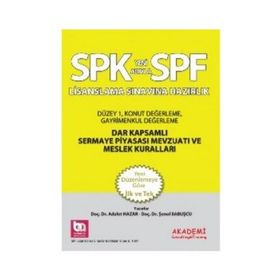 SPF Lisanslama Sınavına Hazırlık Dar Kapsamlı Sermaye Piyasası Mevzuatı ve Meslek Kuralları Soru Bankası - Adalet Hazar Şenol Babuşcu