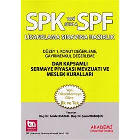 SPF Lisanslama Sınavlarına Hazırlık Düzey 1 - Şenol Babuşcu Adalet Hazar Mahmut Ceylan av sezercan bektas