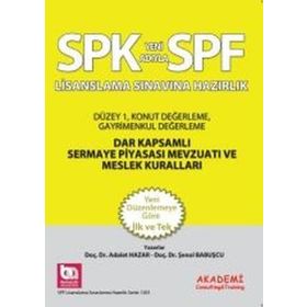 SPF Lisanslama Sınavlarına Hazırlık Düzey 1 - Şenol Babuşcu Adalet Hazar Mahmut Ceylan av sezercan bektas