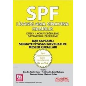 SPF Lisanslama Sınavlarına Hazırlık Düzey 1 - Şenol Babuşcu Adalet Hazar Mahmut Ceylan av sezercan bektas