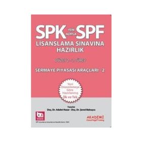 SPF Lisanslama Sınavlarına Hazırlık Düzey 2-3 Sermaye Piyasası Araçları - 2 - Adalet Hazar Şenol Babuşcu av sezercan bektas Mahmut Ceylan
