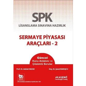 SPF Lisanslama Sınavlarına Hazırlık Düzey 2-3 Sermaye Piyasası Araçları - 2 - Adalet Hazar Şenol Babuşcu av sezercan bektas Mahmut Ceylan