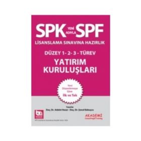 SPF Lisanslama Sınavlarına Hazırlık - Yatırım Kuruluşları - Şenol Babuşcu av sezercan bektas Mahmut Ceylan Adalet Hazar