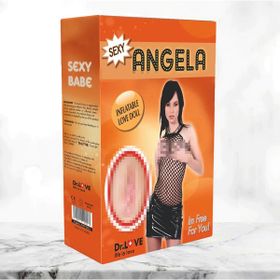 Spicyx Angela 3 İşlevli Realistik Yüz Şişme Bebek Kadın Manken