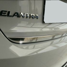 Spider 2016 Üzeri Modeller İçin Hyundai Elentra 6 Krom Bagaj Alt Çıtası