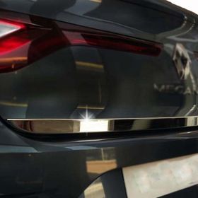 Spider 2017 Üzeri Modeller İçin Renault Megane 4 Sedan Krom Bagaj Alt Çıtası