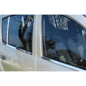 Spider Dacia Sandero 1 2007-2012 4 Parça Paslanmaz Çelik Cam Çıtası