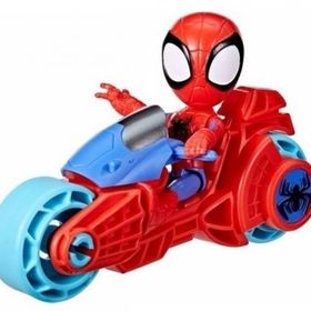 Spider F6777-F7459 And Hıs Amazıng Frıends Motorsiklet ve Figür Spidey