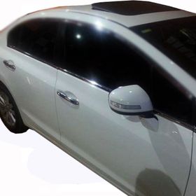 Spider Honda Civic 9 2012-2015 Krom Cam Çıtası