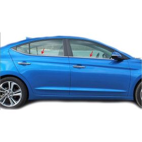Spider Hyundai Elentra 6 2016 Üzeri 4 Parça Krom Cam Çıtası