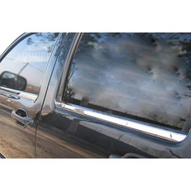 Spider Isuzu D-Max 1 2003-2011 4 Parça Paslanmaz Çelik Cam Çıtası