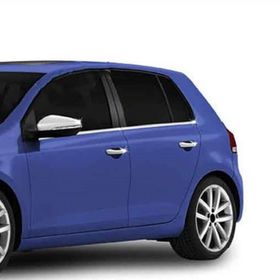 Spider Volkswagen Golf 6 2009-2012 4 Parça Paslanmaz Çelik Cam Çıtası