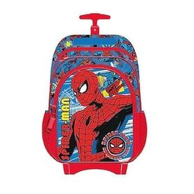 Spiderman 41359 Check Bey Çekçekli İlkokul Çantası