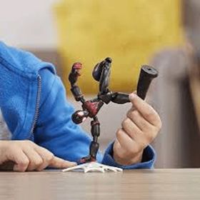 Spiderman E7687 Bend Flex Miles Morales Figür