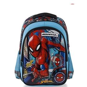 Spiderman OTTO-48103 Su Geçirmez Renkli Due Meanwhile İlkokul Çantası