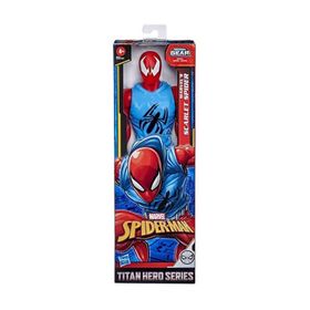Spiderman Scarlet Spider Titan Hero Web Warriors Figür