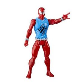 Spiderman Scarlet Spider Titan Hero Web Warriors Figür