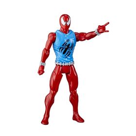 Spiderman Scarlet Spider Titan Hero Web Warriors Figür