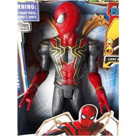 Spiderman Sesli Işıklı Oyuncak Ahtapot Kollu 29 cm Örümcek Adam Figürü