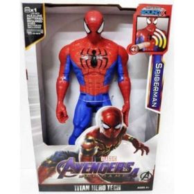 Spiderman Sesli Işıklı Oyuncak Ahtapot Kollu 29 cm Örümcek Adam Figürü