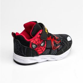 Spiderman Worgen Siyah Erkek Çocuk Athletic Ayakkabı