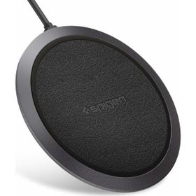 Spigen 000CH23122 İOS 7.5 W Android 10 W QI Sertifikalı Tüm Cihazlar İle Uyumlu Essential F308W Hızlı Kablosuz Şarj Cihazı