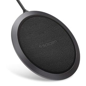Spigen 000CH23122 İOS 7.5 W Android 10 W QI Sertifikalı Tüm Cihazlar İle Uyumlu Essential F308W Hızlı Kablosuz Şarj Cihazı