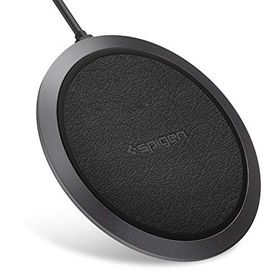 Spigen 000CH23122 İOS 7.5 W Android 10 W QI Sertifikalı Tüm Cihazlar İle Uyumlu Essential F308W Hızlı Kablosuz Şarj Cihazı